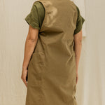 Clyde Vest in Organic Cotton Canvas Olivine#color_olivine