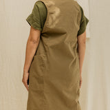 Clyde Vest in Organic Cotton Canvas Olivine#color_olivine