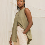 Clyde Work Pant in Organic Cotton Canvas Natural#color_natural