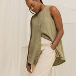 Clyde Work Pant in Organic Cotton Canvas Natural#color_natural