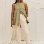 Clyde Work Pant in Organic Cotton Canvas Natural#color_natural