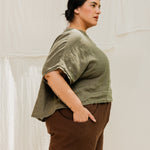 Clyde Work Pant in Organic Cotton Canvas Umber#color_umber