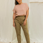 Clyde Work Pant in Organic Cotton Canvas Olivine#color_olivine