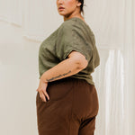 Clyde Work Pant in Organic Cotton Canvas Umber#color_umber