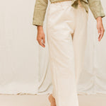 Florence Pant in Organic Cotton Canvas Natural#color_natural