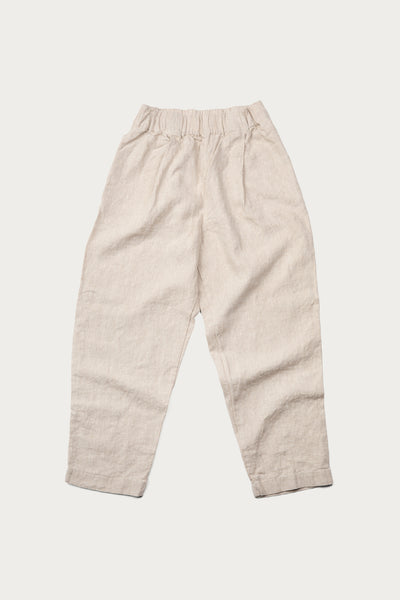 Andy Trouser in Midweight Linen Flax#color_flax