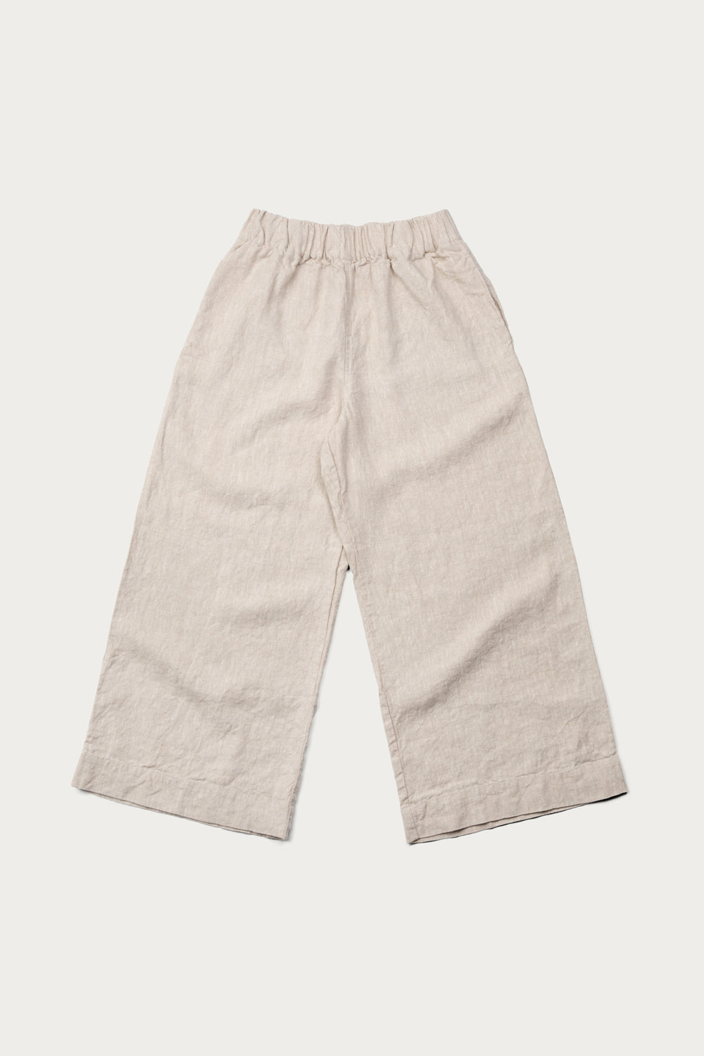 Florence Pant in Midweight Linen Flax#color_flax