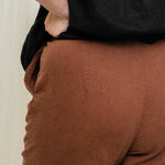 Andy Trouser in Midweight Linen Cedar#color_cedar
