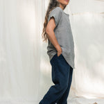 Andy Trouser in Midweight Linen Indigo#color_indigo