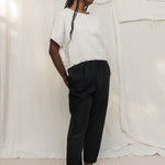 Andy Trouser in Midweight Linen Ink#color_ink