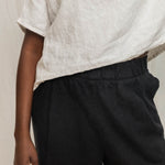 Andy Trouser in Midweight Linen Ink#color_ink
