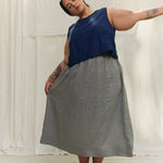 Bel Skirt in Lightweight Linen Overcast#color_overcast