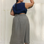 Bel Skirt in Lightweight Linen Overcast#color_overcast