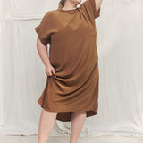 Georgia Midi in Washable Silk Ochre#color_ochre