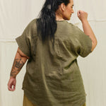 Georgia Snap Top in Lightweight Linen Lichen#color_lichen