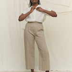 Georgia Snap Top in Lightweight Linen Salt#color_salt