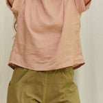 Georgia Tee in Lightweight Linen Canyon#color_canyon