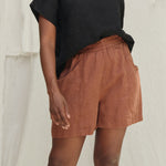 Georgia Tee in Lightweight Linen Ink#color_ink