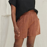 Georgia Tee in Lightweight Linen Ink#color_ink