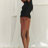 Georgia Tee in Lightweight Linen Ink#color_ink