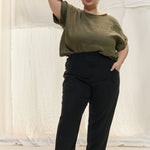 Georgia Tee in Lightweight Linen Lichen#color_lichen