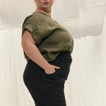 Georgia Tee in Lightweight Linen Lichen#color_lichen