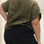 Georgia Tee in Lightweight Linen Lichen#color_lichen