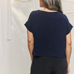 Georgia Tee in Washable Silk Midnight#color_midnight