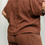 Georgia Tee in Midweight Linen Cedar#color_cedar