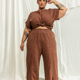 Clyde Culotte in Midweight Linen