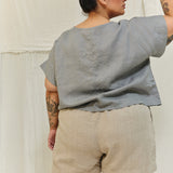 Georgia Tee in Lightweight Linen Overcast#color_overcast