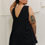 Harlow Tunic in Lightweight Linen Ink#color_ink