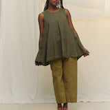 Harlow Tunic in Lightweight Linen Lichen#color_lichen