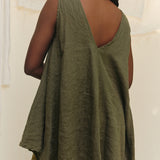 Harlow Tunic in Lightweight Linen Lichen#color_lichen