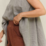 Harlow Tunic in Lightweight Linen Overcast#color_overcast