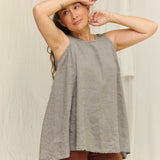 Harlow Tunic in Lightweight Linen Overcast#color_overcast