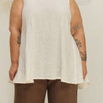 Harlow Tunic in Lightweight Linen Salt#color_salt