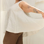 Harlow Tunic in Lightweight Linen Salt#color_salt