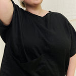 Harper Tunic in Lightweight Linen Ink#color_ink