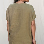 Harper Tunic in Midweight Linen Pear#color_pear