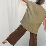 Harper Tunic in Midweight Linen Pear#color_pear