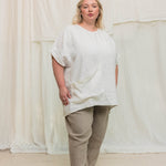 Harper Tunic in Midweight Linen Salt#color_salt