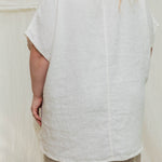 Harper Tunic in Midweight Linen Salt#color_salt