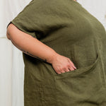 Harper Tunic in Midweight Linen Verte#color_verte