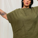 Harper Tunic in Midweight Linen Verte#color_verte