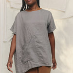 Harper Tunic in Lightweight Linen Overcast#color_overcast