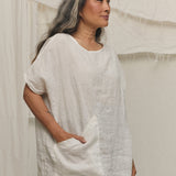 Harper Tunic in Lightweight Linen Salt#color_salt