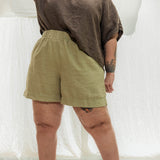 Linn Tee in Midweight Linen Cacao#color_cacao