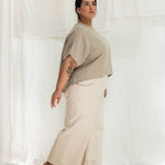 Linn Tee in Midweight Linen Flax#color_flax