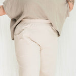 Linn Tee in Midweight Linen Flax#color_flax